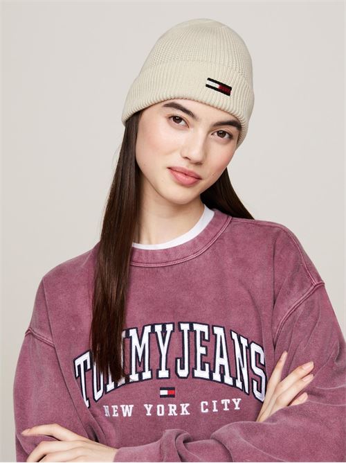 TJW ELONGATED FLAG BEANIE TOMMY JEANS | AW0AW16777/ACG